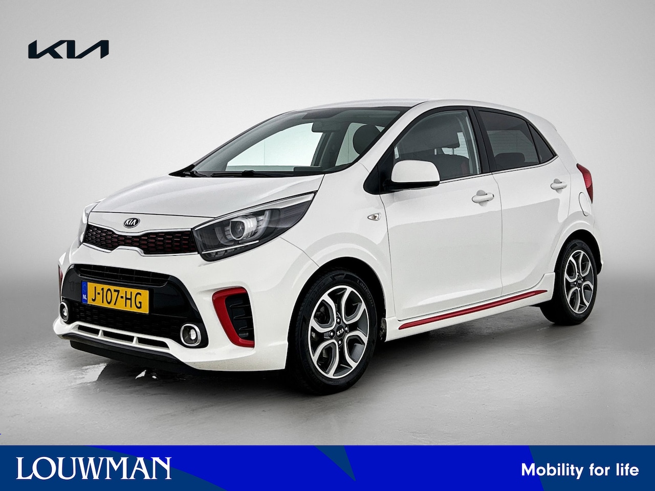 Kia Picanto - 1.0 MPi GT-Line Edition Airco | Navigatie | Lichtmetalen velgen | lederen bekleding - AutoWereld.nl