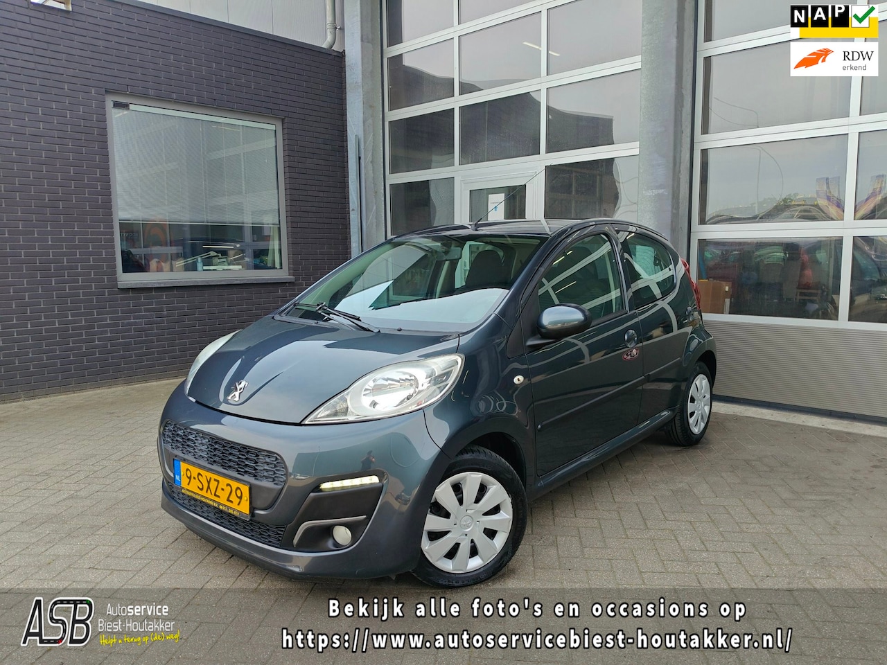 Peugeot 107 - 1.0 Active | 5-deurs | Airco | Centrale Bediening | Facelift LED |Carplay mogelijk - AutoWereld.nl