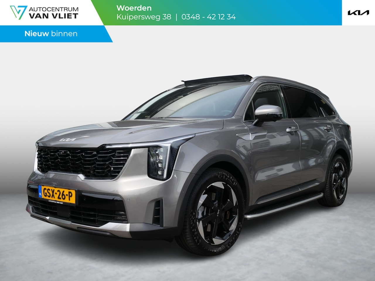 Kia Sorento - 1.6 T-GDi Plug-in Hybrid 4WD ExecutiveLine 7p | Side Steps | Schuif-kanteldak | Stoelverwa - AutoWereld.nl
