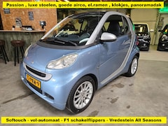 Smart Fortwo coupé - 1.0 mhd Passion - Garantie - Airco - Softouch vol-automaat, F1 flippers - Kenwood radio