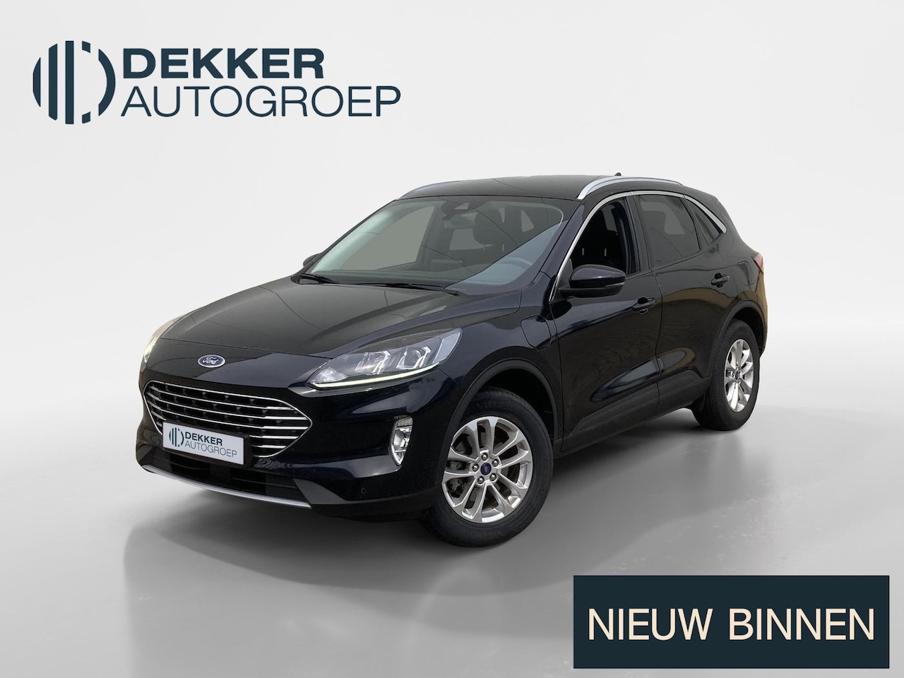 Ford Kuga - 2.5 PHEV 225 pk Titanium Winter Pack - Draadloos opladen telefoon Origineel NL auto met we - AutoWereld.nl