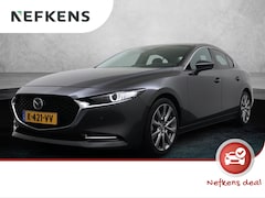 Mazda 3 - 3 186pk M Hybrid Luxury | 1ste eigenaar | BOSE | Dodehoekdetectie | LEER | 18"LMV | Stuur/
