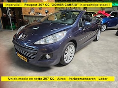 Peugeot 207 CC - 1.6 VTi Griffe - Leder - stoelverwarming - PDC - zeer goed onderhouden en in pracht staat