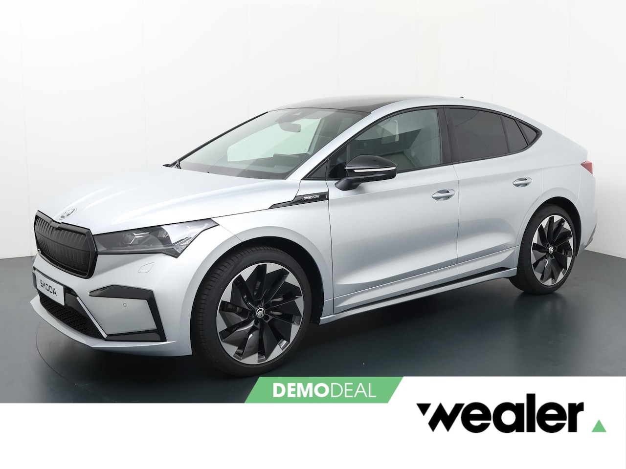Skoda Enyaq Coupé iV - 60 Sportline 180 pk | Panoramadak | SoH 91% | Apple Carplay/Android Auto | Navigatie | 21" - AutoWereld.nl