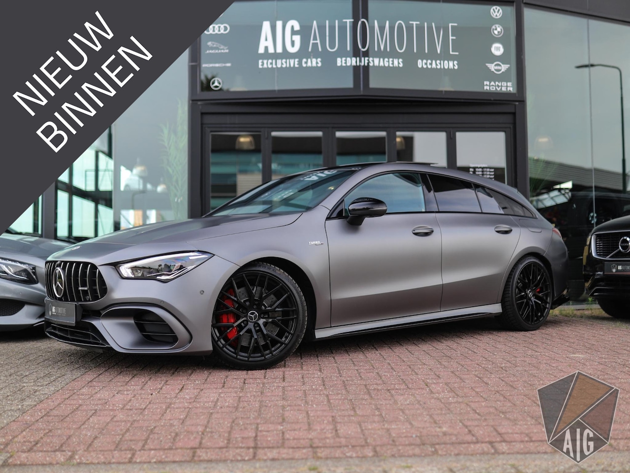 Mercedes-Benz CLA-klasse Shooting Brake - AMG 45 S 4MATIC+ | Designo | 360° Camera | Pano - AutoWereld.nl