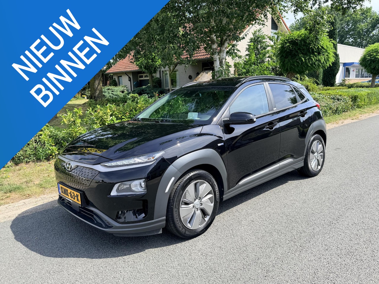 Hyundai Kona Electric - EV Premium Sky 64kWh 204PK Leder•Schuifdak - AutoWereld.nl