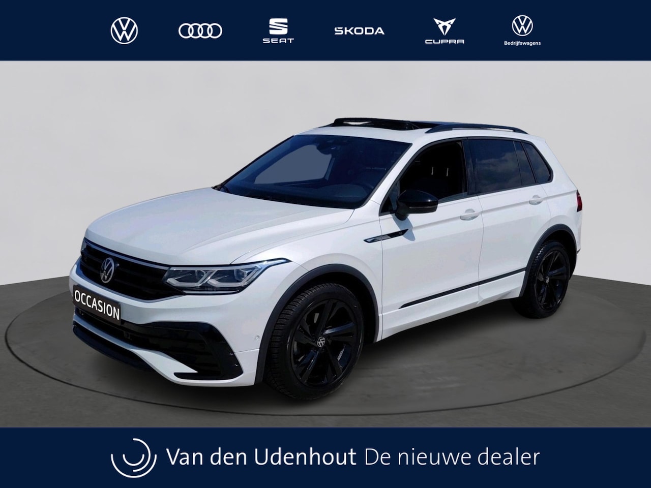Volkswagen Tiguan - 1.5 TSI R-Line Business+ | Panoramadak | Camera | Black Style - AutoWereld.nl