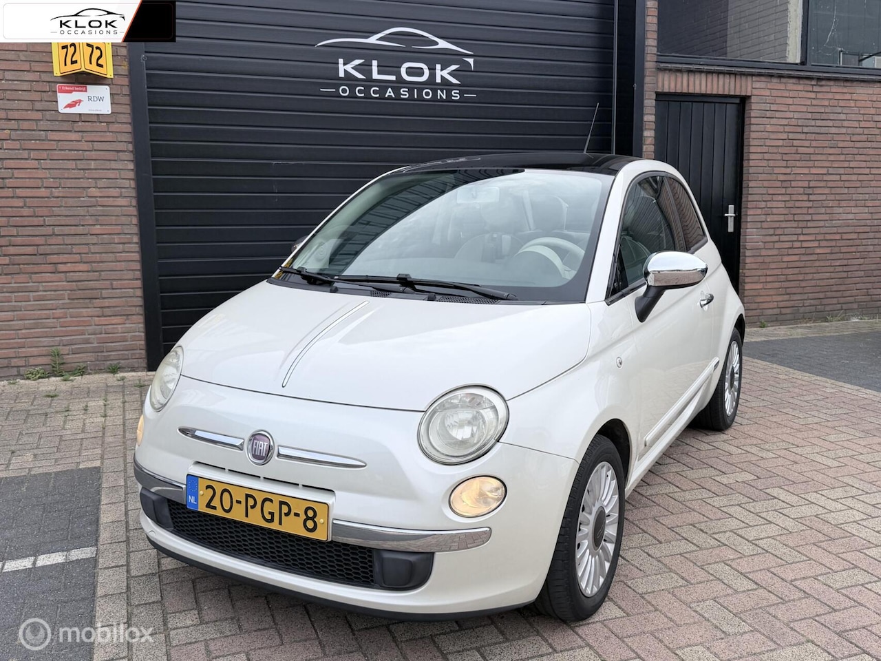 Fiat 500 - 1.2 Lounge Automaat Nap Airco Pano Navi Distrib V.V - AutoWereld.nl