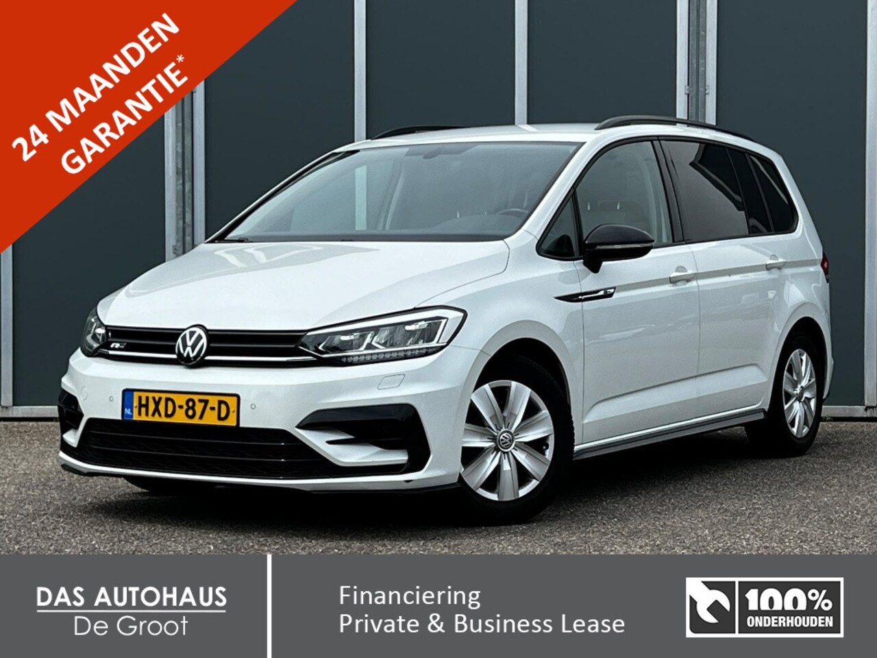 Volkswagen Touran - 1.5 TSI 150pk DSG R-Line Black Style 7p. | ACC | Elk Trekhaak - AutoWereld.nl