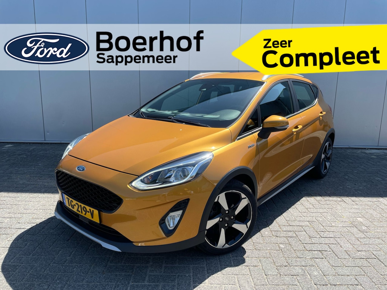 Ford Fiesta - Active First Edition | 100% dealer onderhouden | Voorruitverw. | Adap. Cruise | Keyless en - AutoWereld.nl