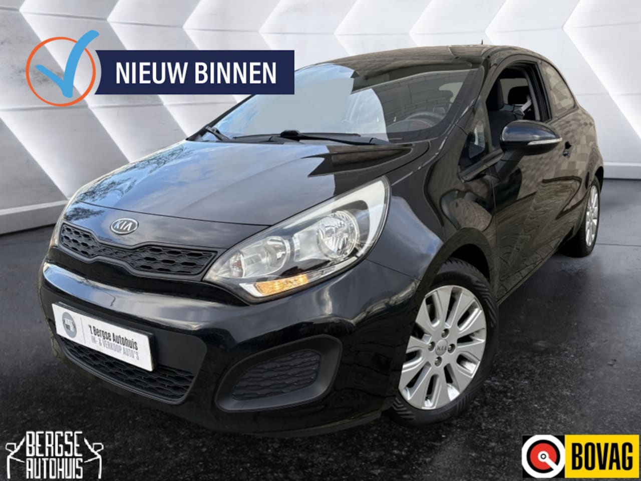 Kia Rio - 1.2 CVVT Plus Pack Airco Elek.R Lmv - AutoWereld.nl