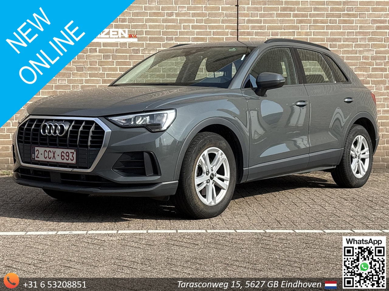 Audi Q3 - 35 TDI Pro Line | € 16.950 NETTO! | Leder/Alcantara | Climate | Cruise | Navi | PDC | - AutoWereld.nl