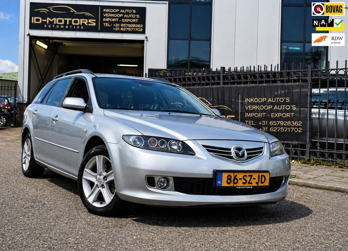 Mazda 6 Sportbreak - 2.0i Touring NAP APK CLIMA SPORT TREKHAAK - AutoWereld.nl
