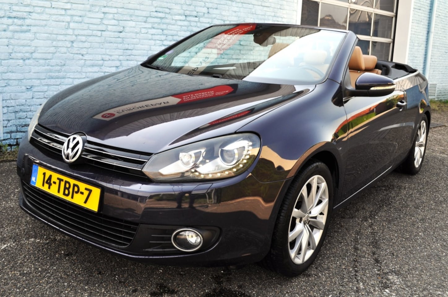 Volkswagen Golf Cabriolet - 1.2 TSI Cabrio trh cam nav leer - AutoWereld.nl