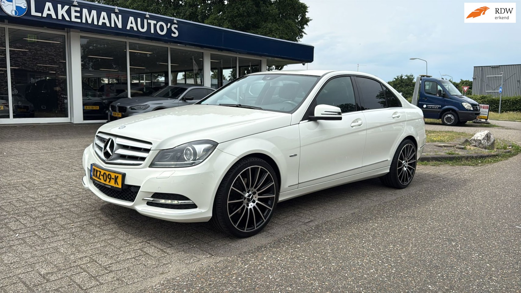 Mercedes-Benz C-klasse - 180 CGI Elegance Automaat Whiteline Huurkoop Inruil APK Garantie - AutoWereld.nl