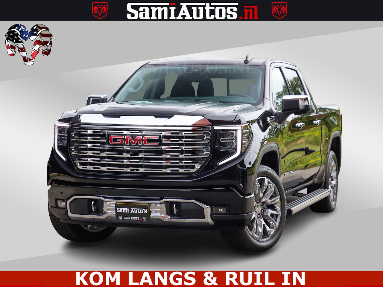 GMC Sierra - DENALI | All-In Prijs | 6,2 V8 Full Option | De Meest Luxe Pick-Up in zijn Klasse | Comfor - AutoWereld.nl
