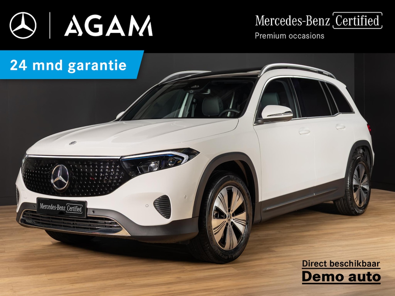 Mercedes-Benz EQB - 250+ Business Solution 7p. 71 kWh Panorama dak - AutoWereld.nl