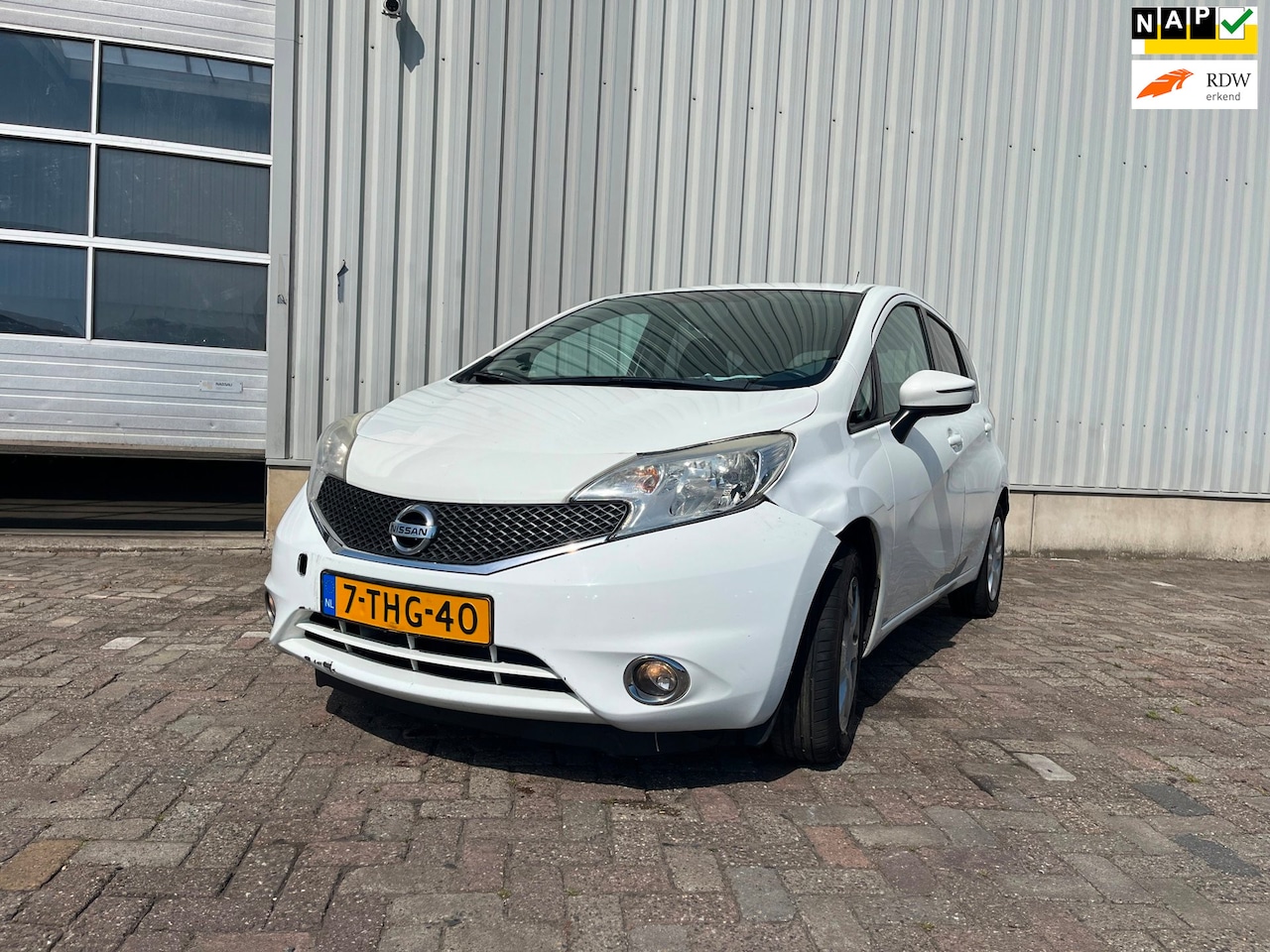 Nissan Note - 1.2 Acenta - Frontschade - Rijdt niet - AutoWereld.nl