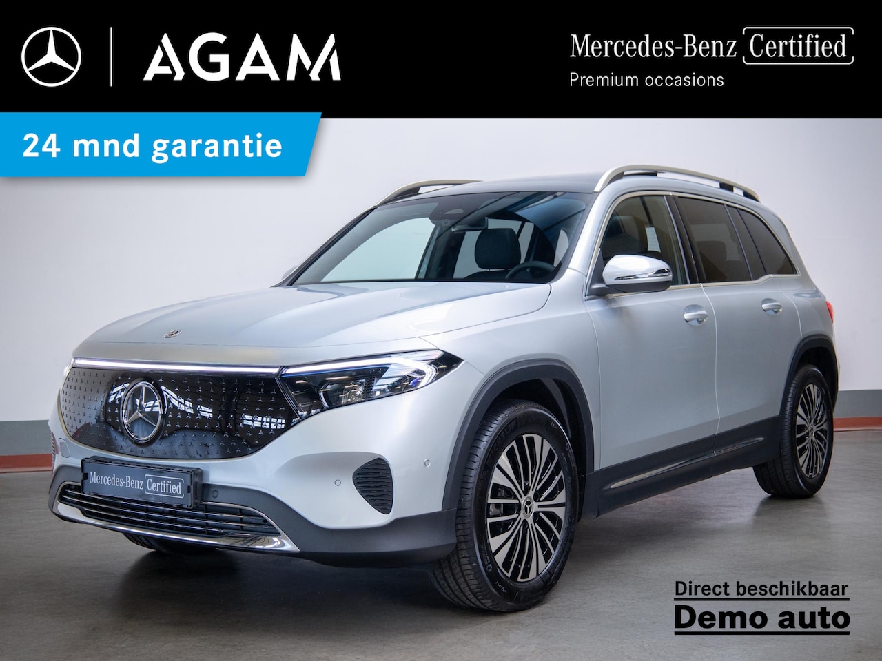 Mercedes-Benz EQB - 250+ Business Solution Luxury 71 kWh Panorama dak - AutoWereld.nl