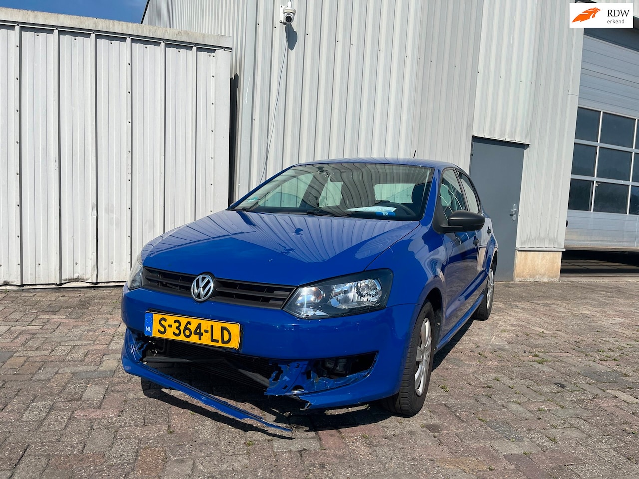 Volkswagen Polo - 1.2-12V Comfortline - Radiator lek - Frontschade - AutoWereld.nl