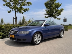 Audi A4 Cabriolet - 2.4 V6 170pk Exclusive | Origineel NL | 108.000km | Caribic Blue