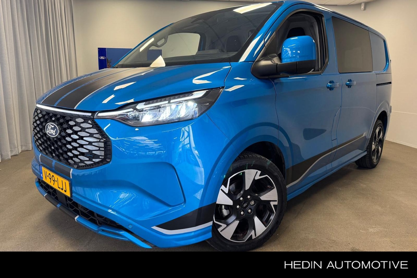 Ford E-Transit Cust. - 320 L1H1 Sport 65 kWh | Adaptive Cruise | 2x Schuifdeur | BLIS | Keyless | Stoel+Stoel | S - AutoWereld.nl