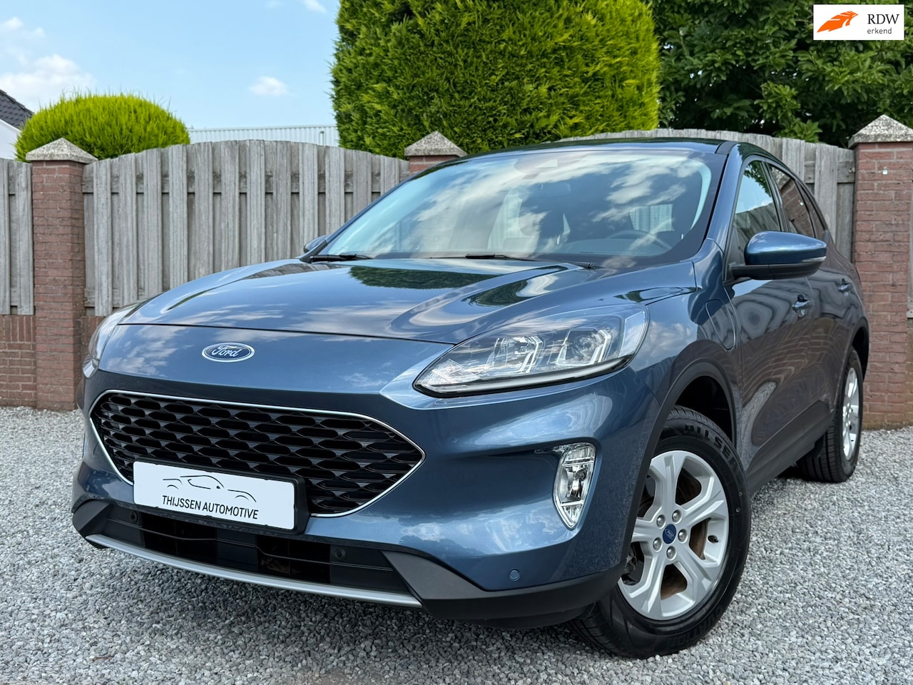 Ford Kuga - 2.5 PHEV Titanium X STOELVERWARMING STUURVERWARMING ECC NAVI - AutoWereld.nl