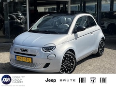 Fiat 500 C - 1.0 Hybrid La Prima | JBL | Panoramadak | Leer