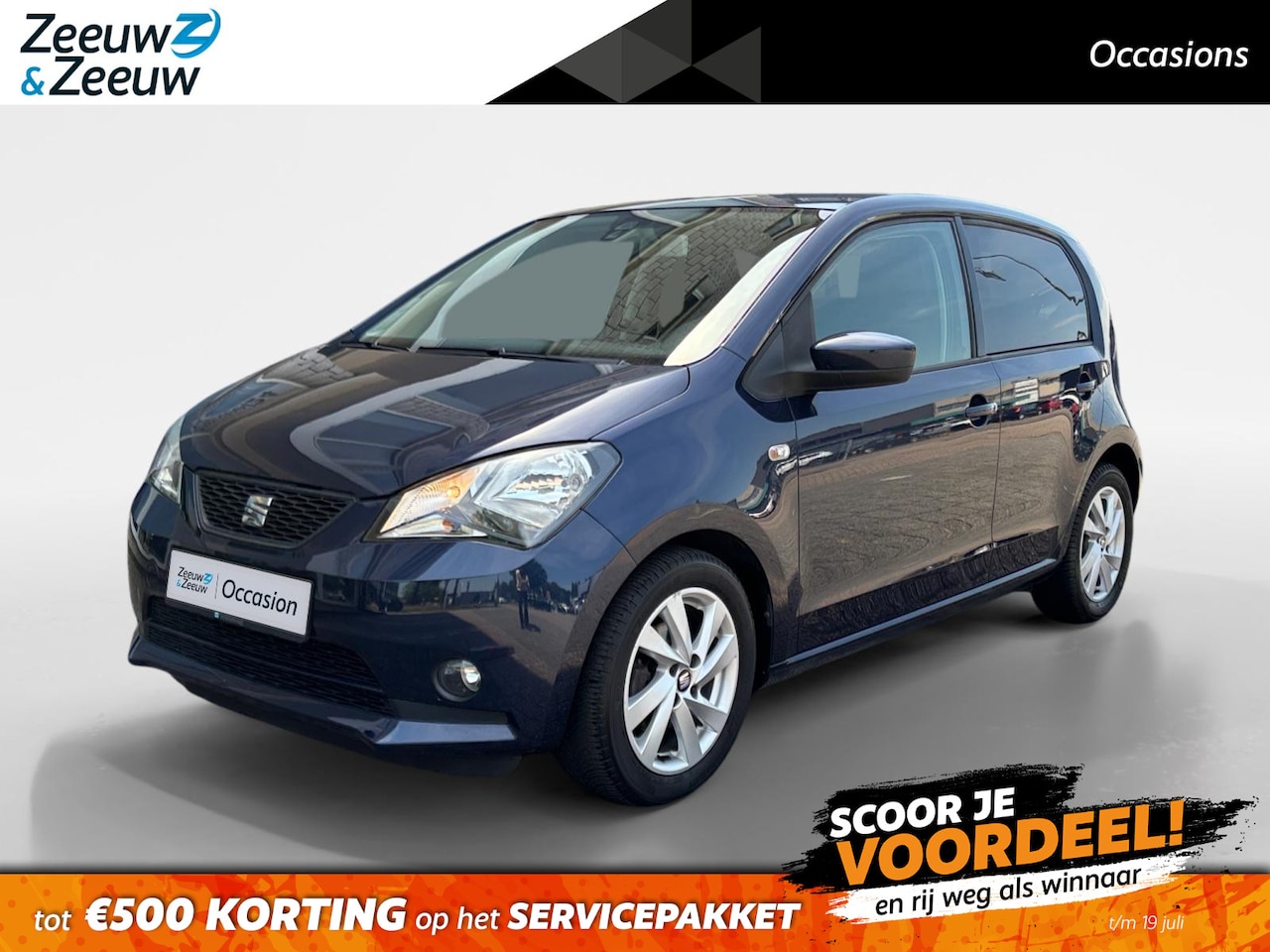 SEAT Mii - 1.0 Sport Dynamic | Airco | Cruise | LM Velgen | Privacy glass | - AutoWereld.nl