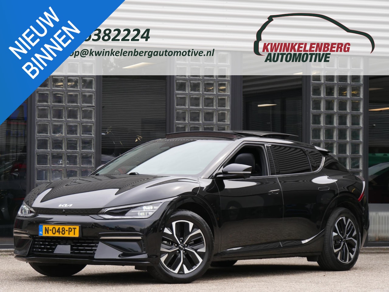 Kia EV6 - 77kWH GT-LINE/ SCHUIFDAK/ TREKHAAK/ 360° CAMERA/ HEAD-UP/ SOH 100% - AutoWereld.nl