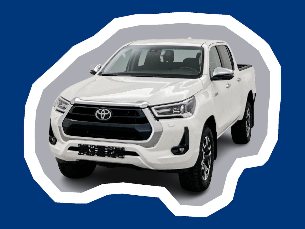 Toyota HiLux - 2.8 D-4D Double Cab Professional 4x4 Navigatie Bpm-vrij Led Cruise control Camera - AutoWereld.nl