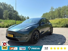 Tesla Model Y - Performance AWD 75 kWh - Carbon Details - Panorama dak - Lederen bekleding