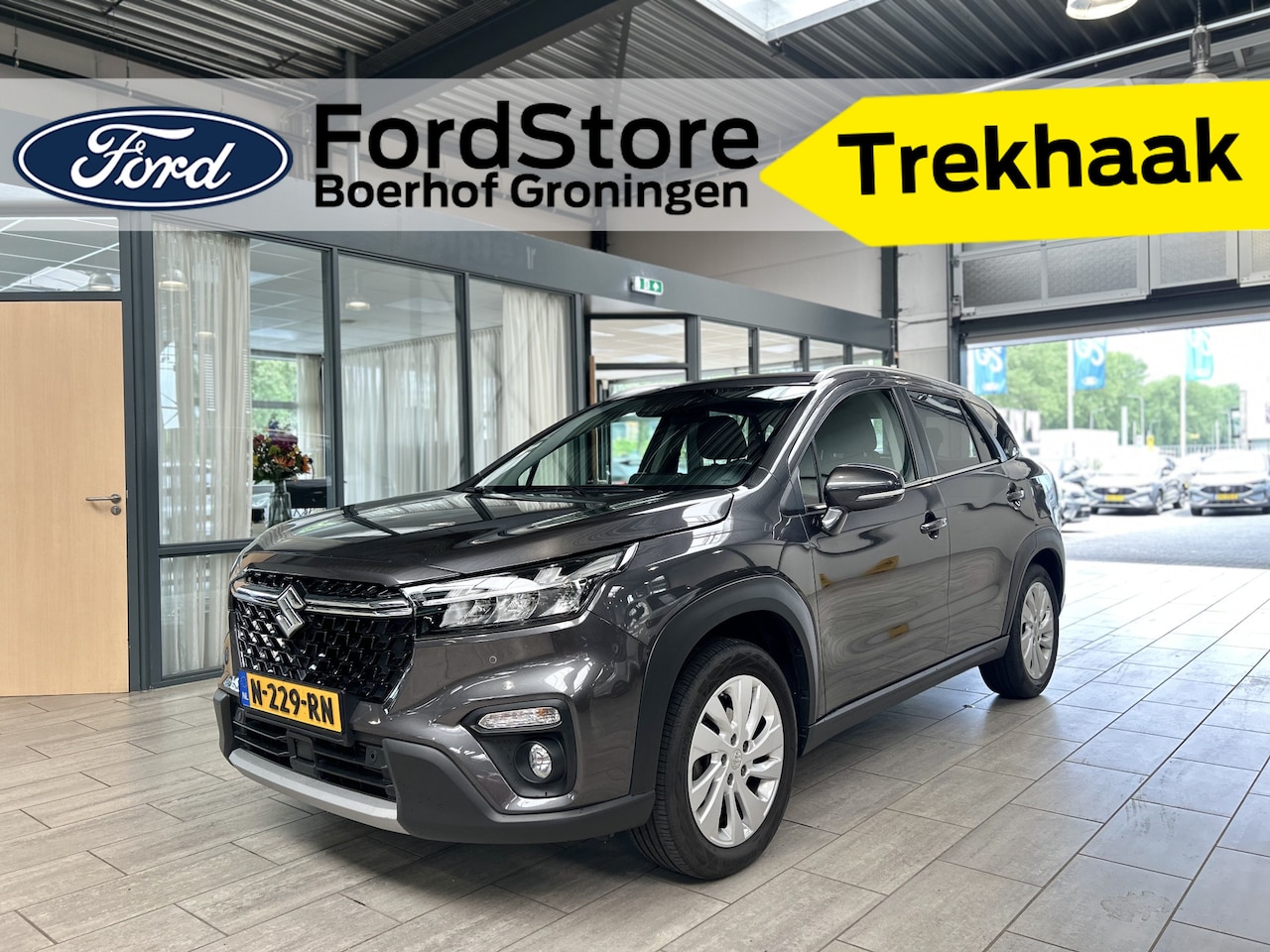 Suzuki S-Cross - 1.4 Boosterjet 130pk Select Smart Hybrid | Trekhaak | Dealer onderhouden | Camera | Adapt. - AutoWereld.nl
