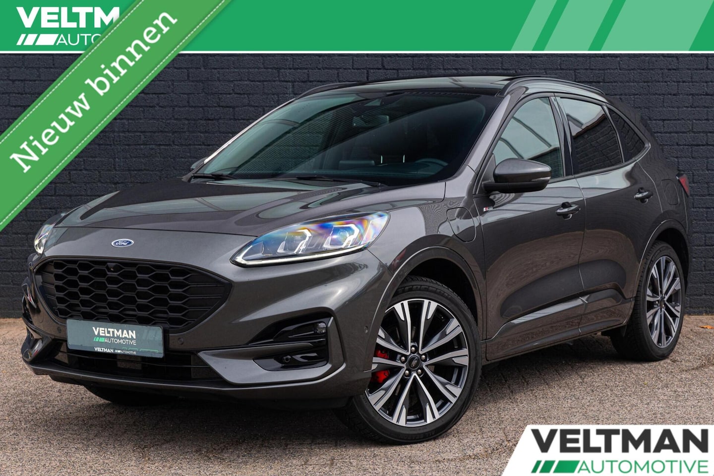 Ford Kuga - 2.5 PHEV ST-Line X PANO TREKHAAK ADAPTIVE CRUISE HEAD UP CAMERA STUURVERWARMING B&O - AutoWereld.nl
