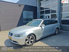 BMW 5-serie Touring - 520d | Export | 200pk | Cruise Control | Climate Control | Trekhaak | Sensoren V + A | ook