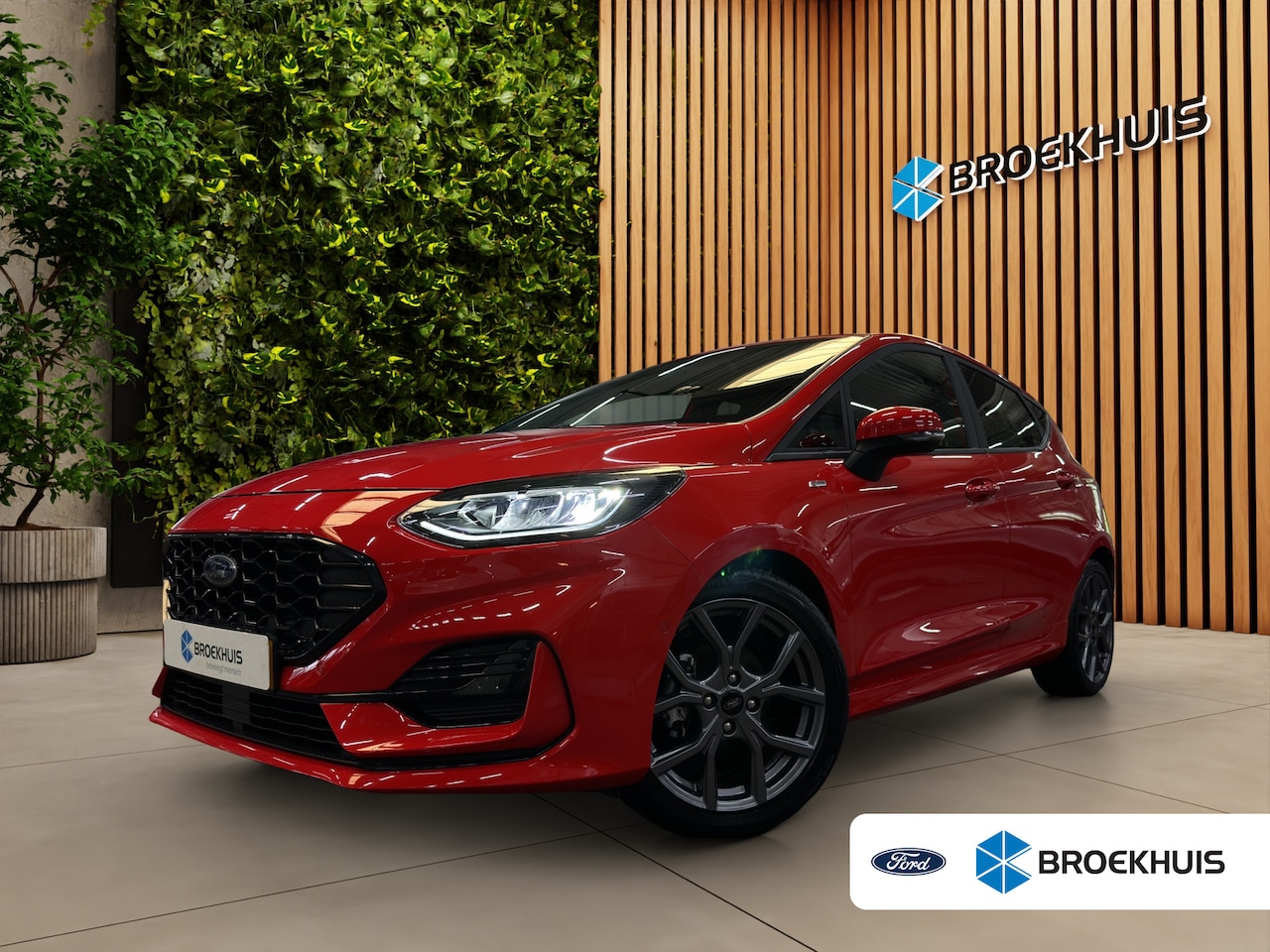 Ford Fiesta - 1.0 EcoBoost Hybrid ST-Line X | NL auto | 1e eig. | Adapt. Cruise | Stoel-stuurverw. | App - AutoWereld.nl