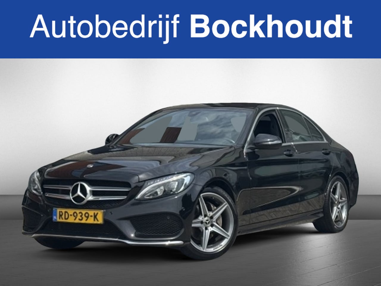 Mercedes-Benz C-klasse - 180 Business Solotion AMG | Leder | Camera | Navigatie | LED - AutoWereld.nl