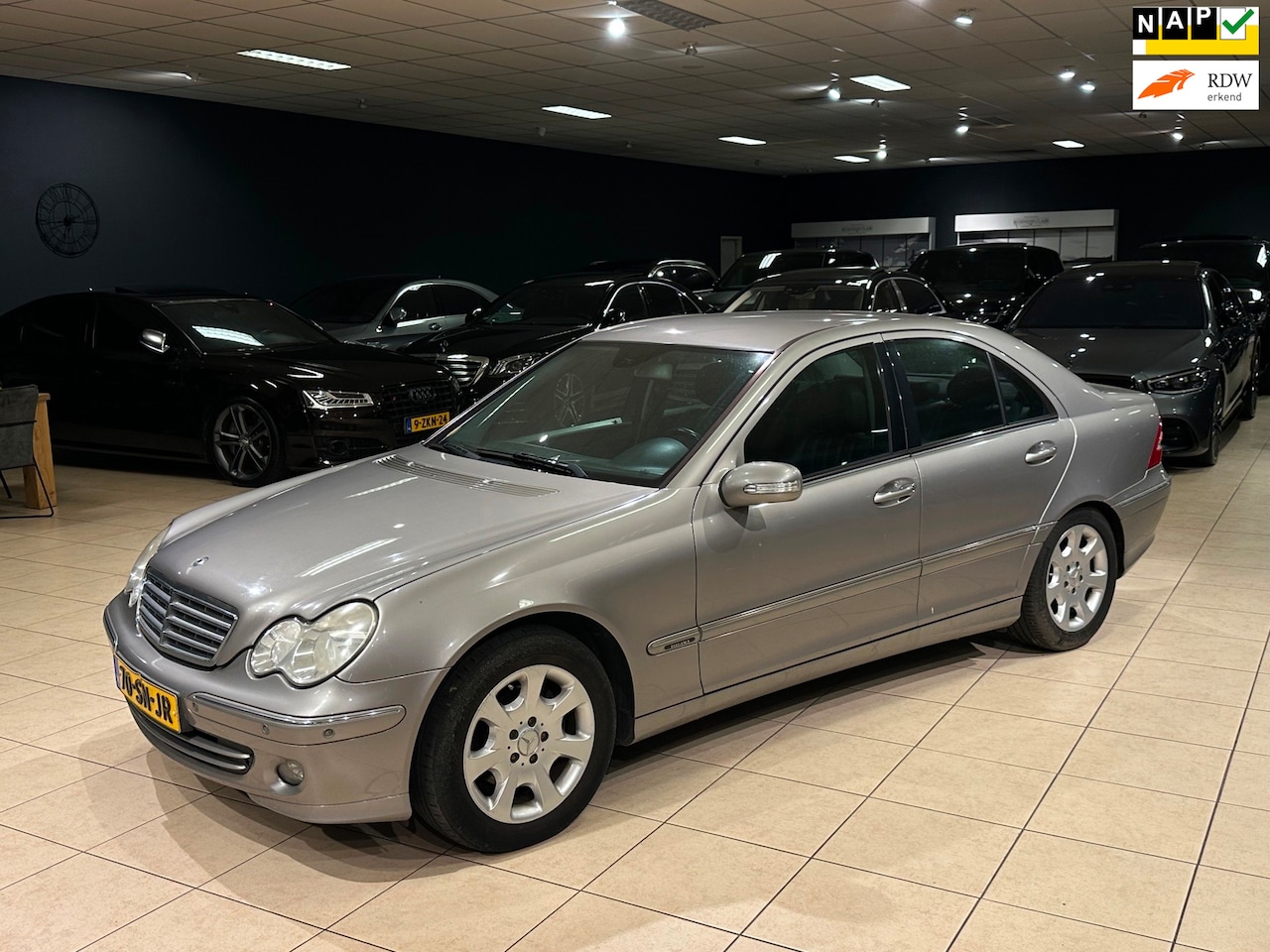 Mercedes-Benz C-klasse - 220 CDI Elegance/Automaat/Leder/Oirg-NL/Stoelvw. - AutoWereld.nl