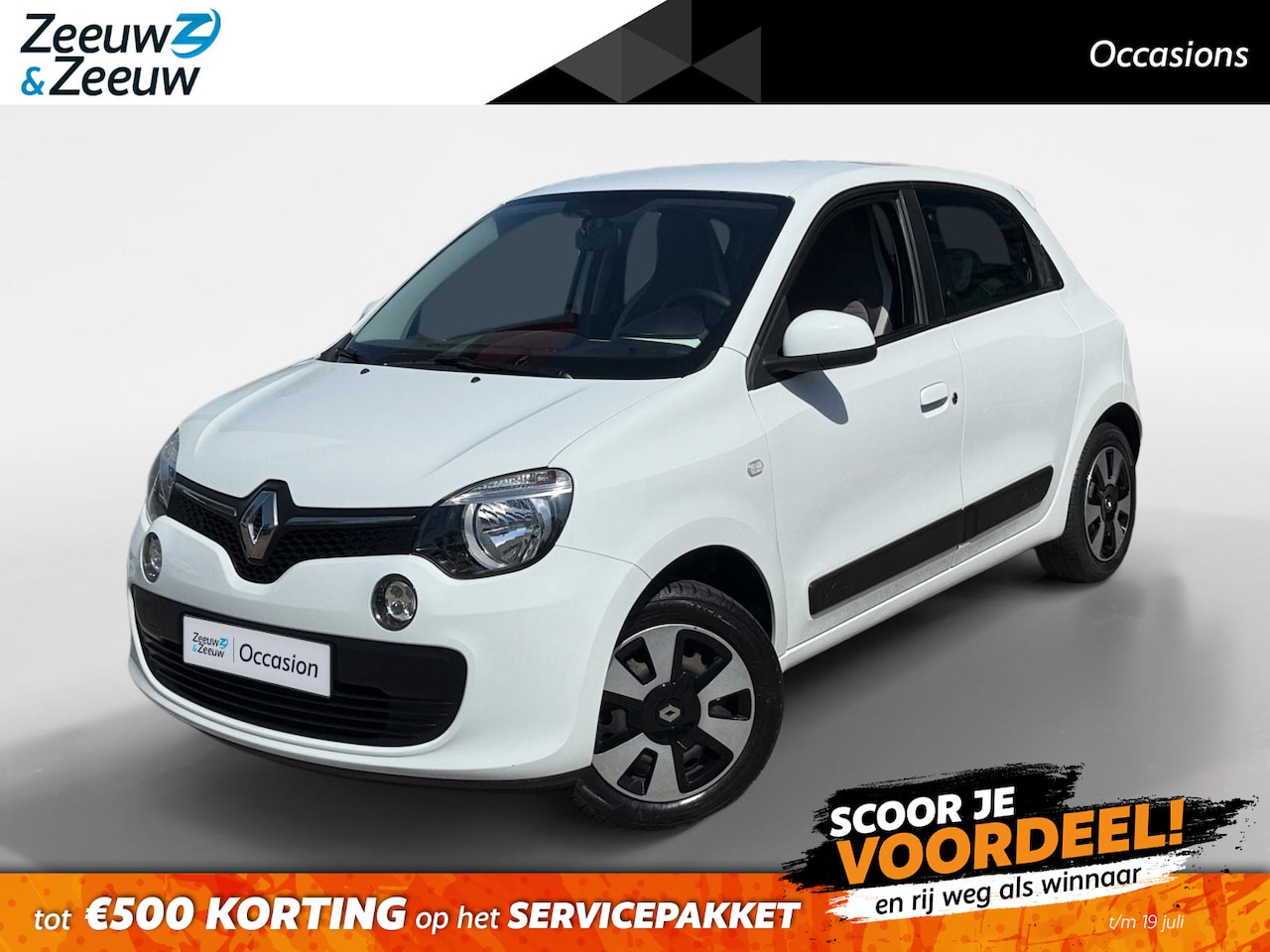 Renault Twingo - 1.0 SCe Collection *Cruise*Bluetooth*Airco*Zuinig*Hoge instap*Kleine Draaicirkel! - AutoWereld.nl