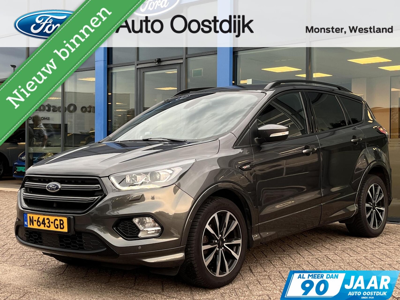 Ford Kuga - 1.5 150PK Automaat Afn. Trekhaak Winterpack Camera Cruise Navi Bi-Xenon Elek. Achterklep C - AutoWereld.nl