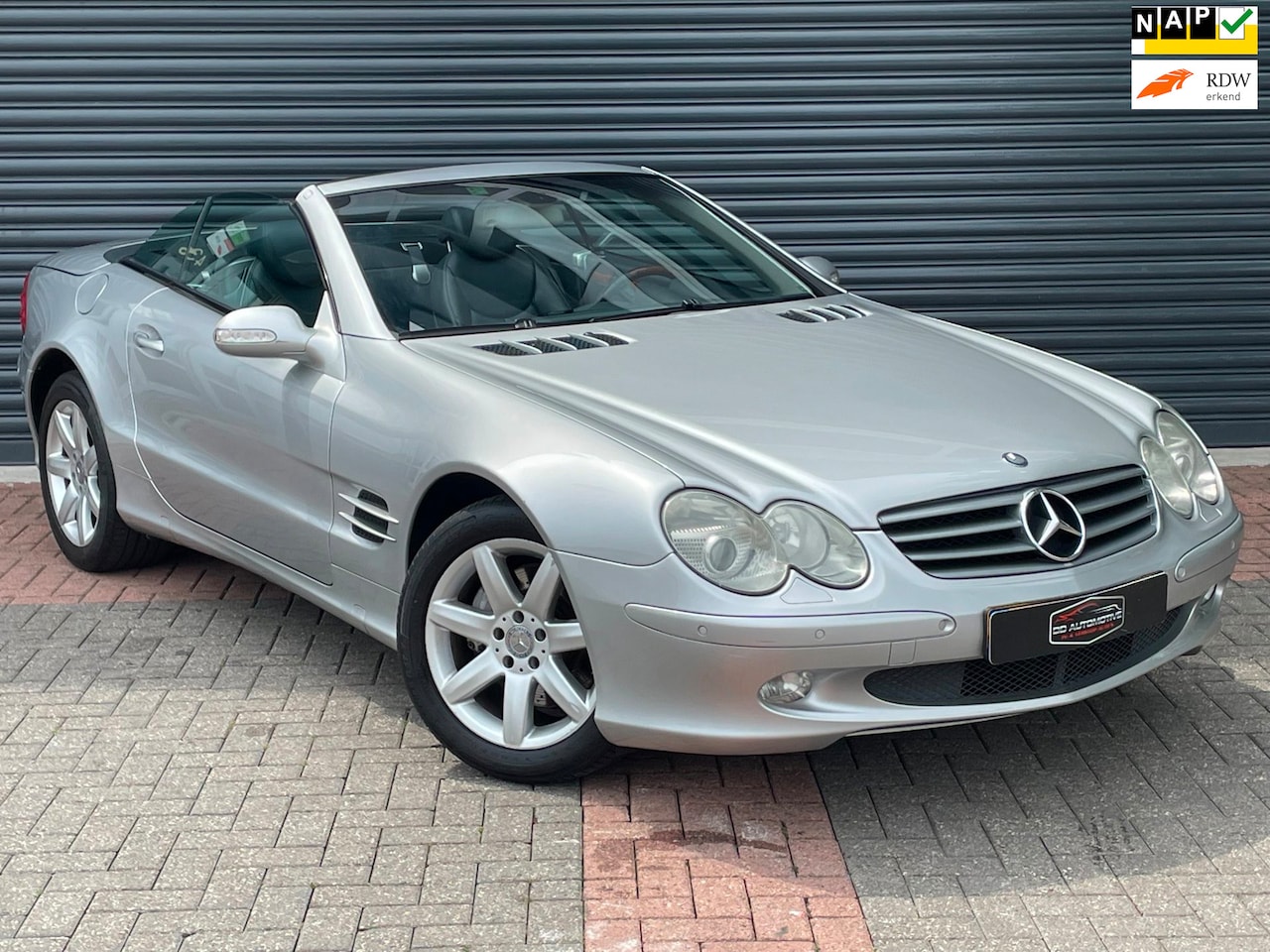 Mercedes-Benz SL-klasse Cabrio - 500 Luchtvering | Leder | Bose | Hardtop | Pdc - AutoWereld.nl