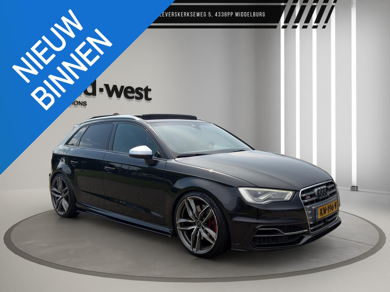 Audi A3 Sportback - 2.0 TFSI S3 Quattro Pano B&O Kuipstoelen Camera - AutoWereld.nl