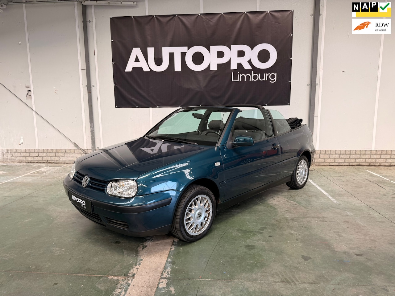 Volkswagen Golf Cabriolet - 2.0 Trendline 2.0 Trendline - AutoWereld.nl