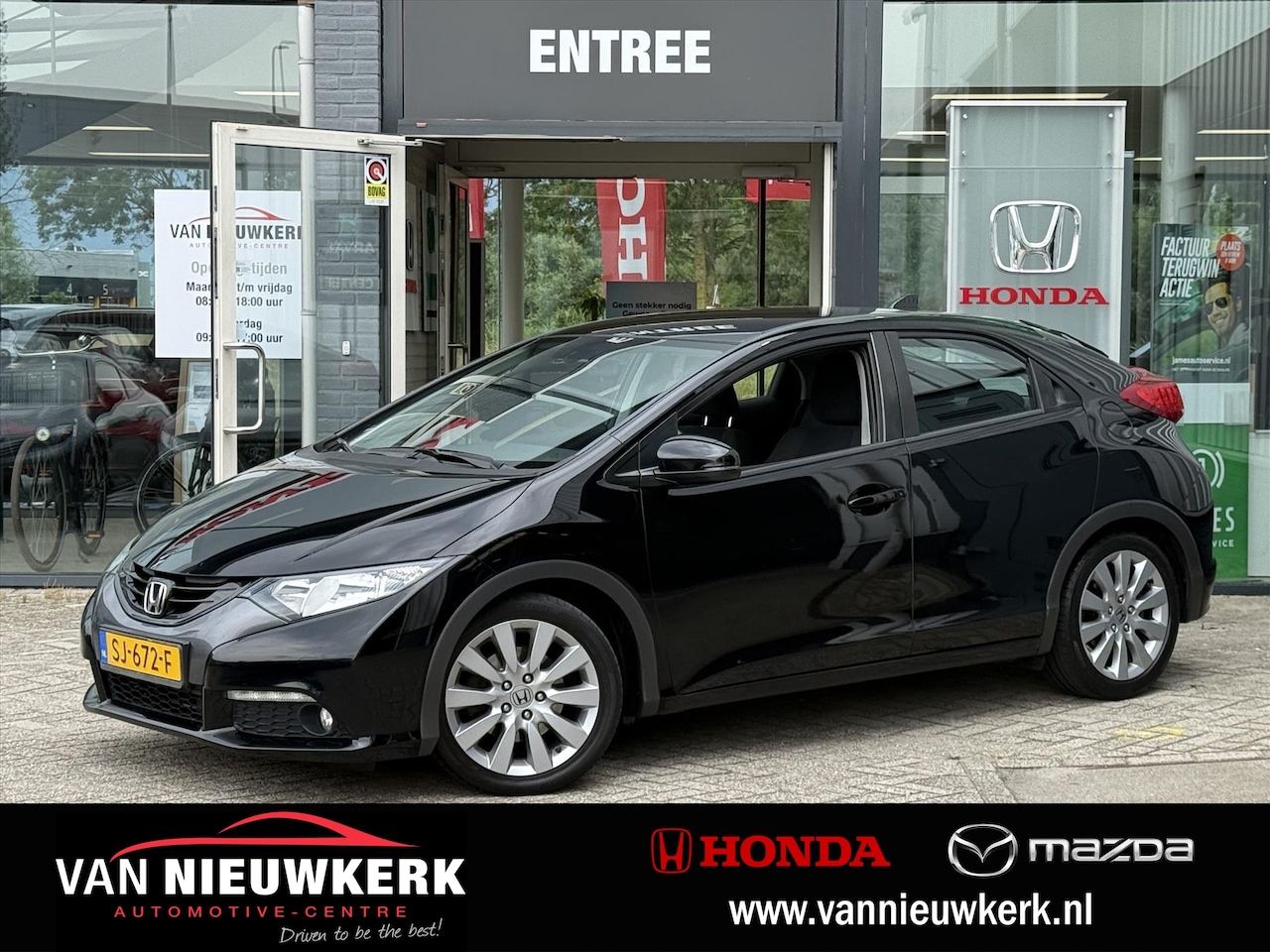 Honda Civic - 1.8 142pk Sport | Dealer onderhouden | Camera | cruise control - AutoWereld.nl