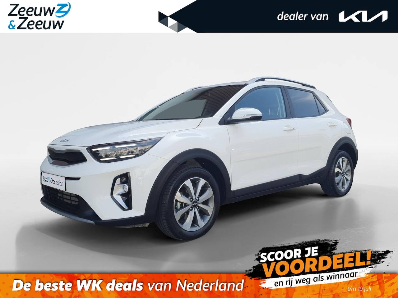 Kia Stonic - 1.0 T-GDi MHEV DynamicPlusLine | Stoel en stuurverwarming | Climate control | Navigatie | - AutoWereld.nl