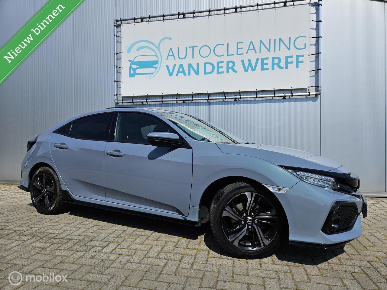 Honda Civic - 1.5 i-VTEC Sport Plus Sonic Grey nette auto!! - AutoWereld.nl