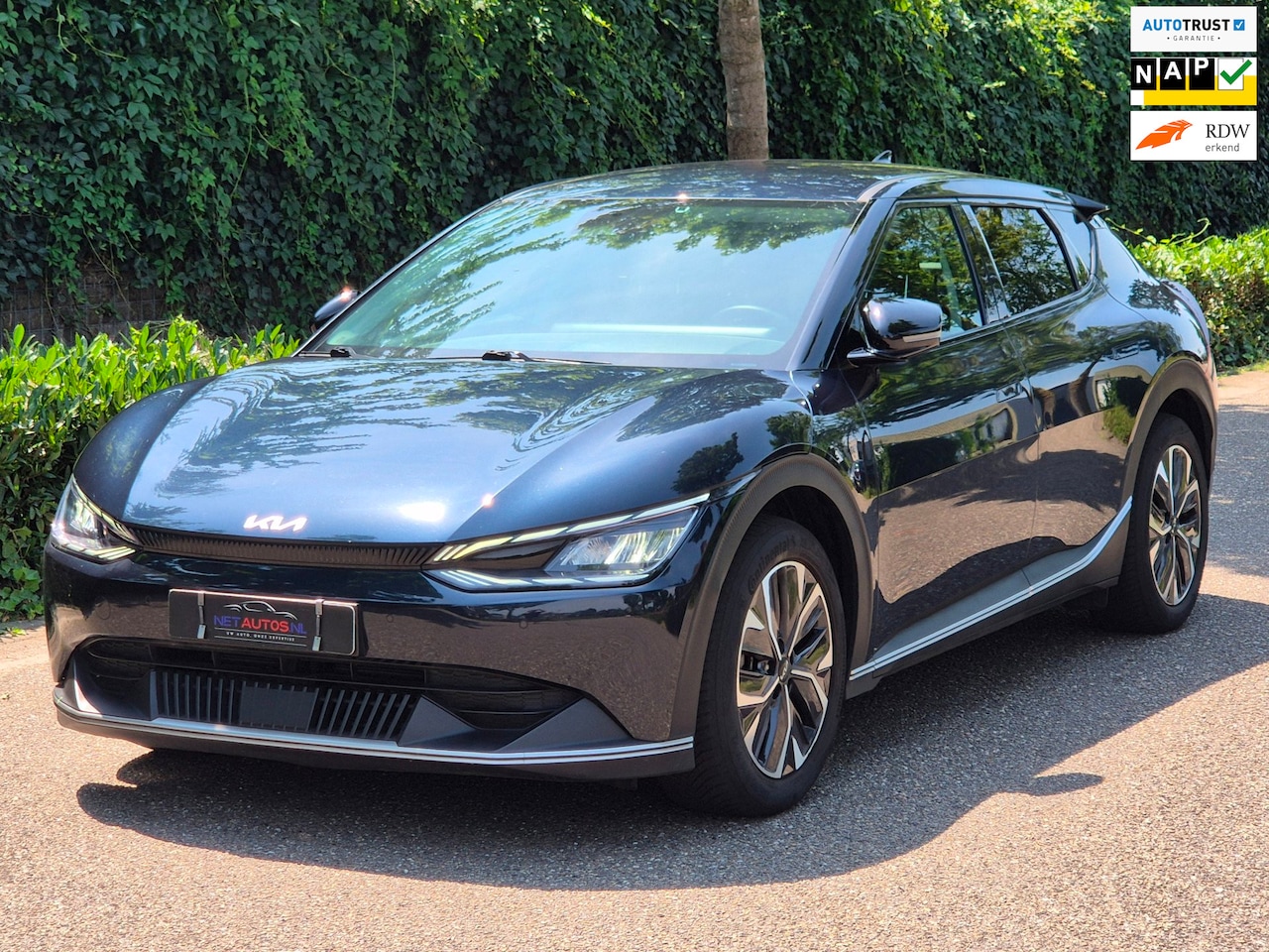 Kia EV6 - Light Edition 58 kWh 1e Eigenaar 100% SoH BTW Auto CarPlay Stuur & Stoelverwarming Light E - AutoWereld.nl