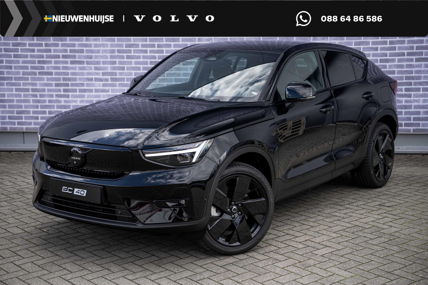 Volvo EC40 - Single Motor Extended Range Ultra Europa Black Editon | - AutoWereld.nl