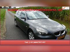 BMW 5-serie Touring - 525d Executive, Lmv's, Grootbeeld Navi, Cruise..., VOL..EXPORT