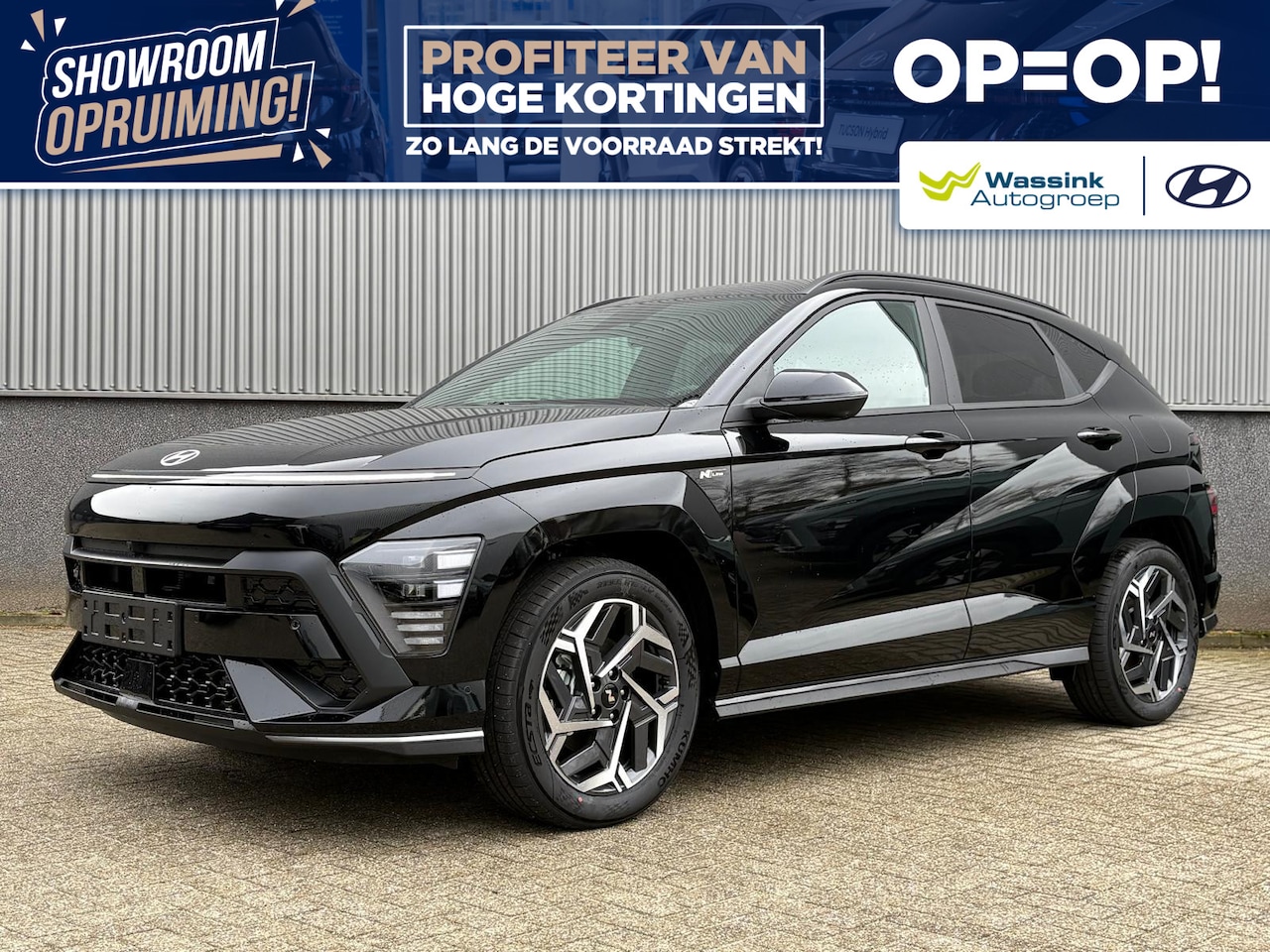 Hyundai Kona - 1.6 GDI HEV N Line | VOORRAAD KORTING! | - AutoWereld.nl